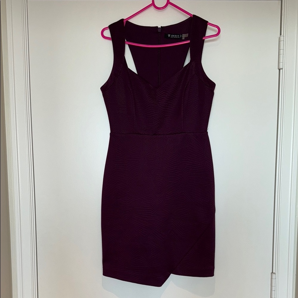 Guess Purple Sleeveless Dress